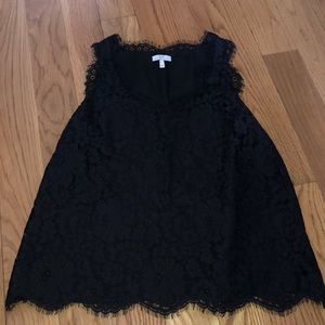 Joie Lace Sleeveless Top